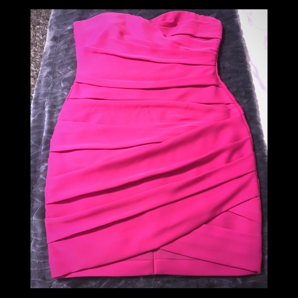BCBG MaxAzria pink dress